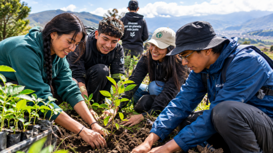 Jóvenes innovadores impulsan nuevas respuestas frente a la crisis climática